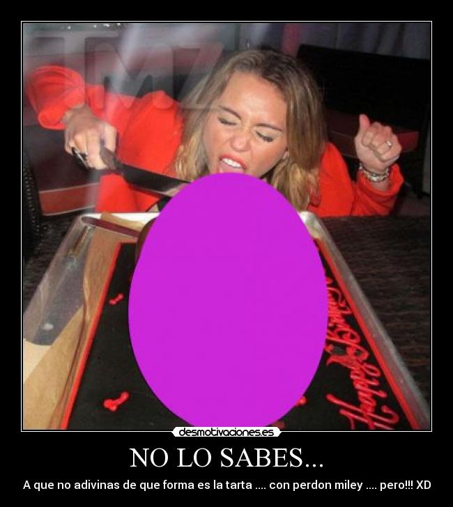 NO LO SABES... - 