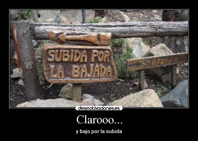 Clarooo... -