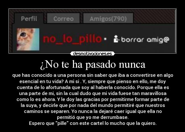 ¿No te ha pasado nunca - 