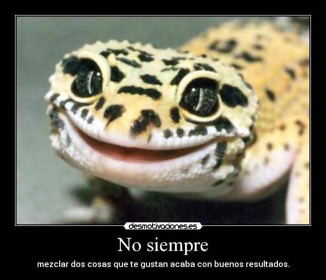 No siempre - 
