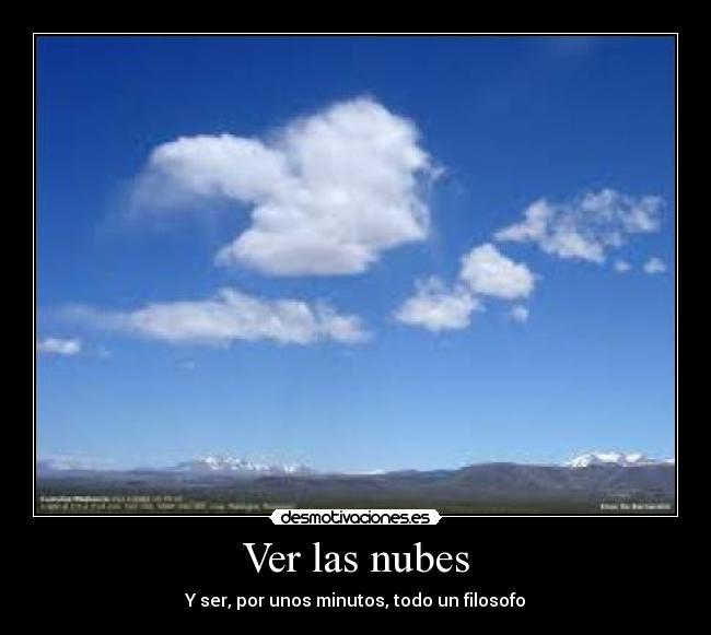 Ver las nubes - 