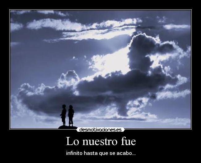Lo nuestro fue - 