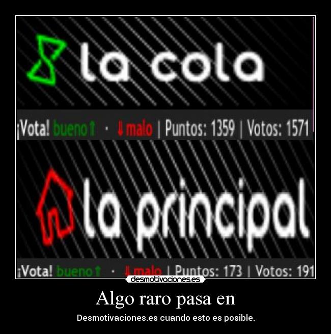 carteles que principal haya cartel con mas votos que uno cola desmotivaciones