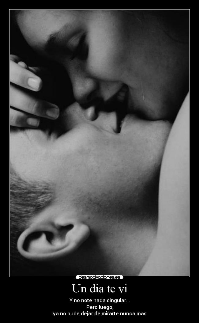 Un dia te vi - 