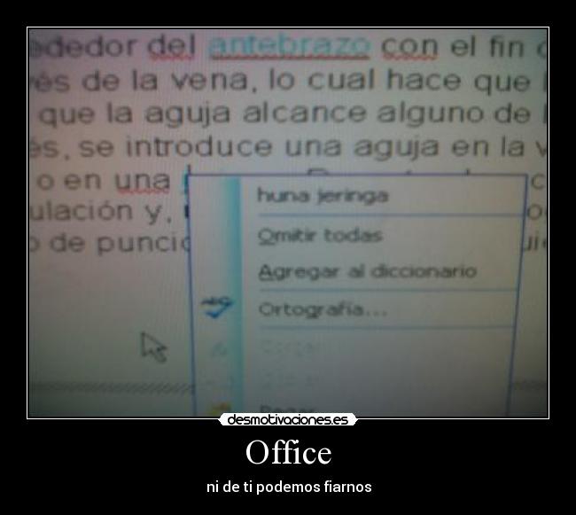 Office - ni de ti podemos fiarnos