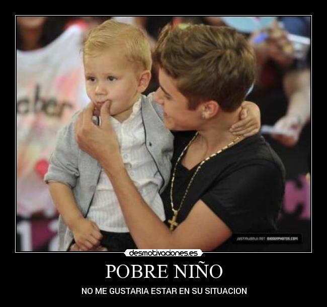 POBRE NIÑO - NO ME GUSTARIA ESTAR EN SU SITUACION