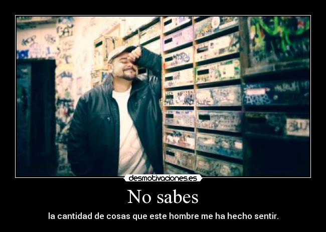 No sabes - 