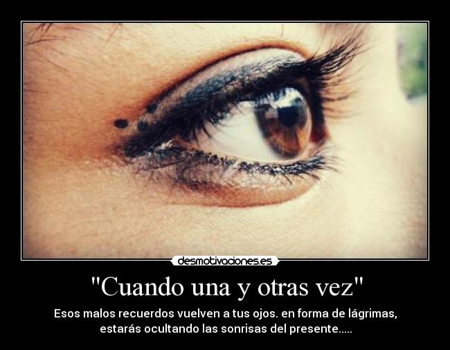 Cuando una y otras vez -