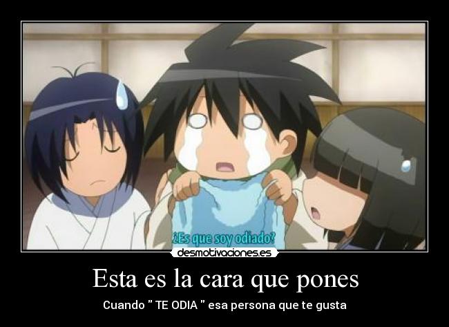 carteles anime manga desmotivaciones