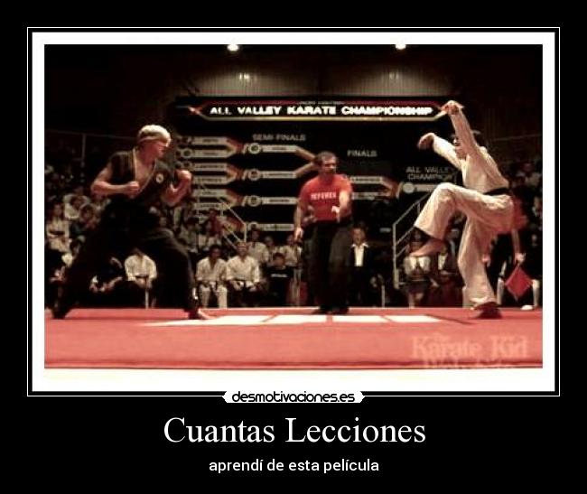 carteles karate kid desmotivaciones