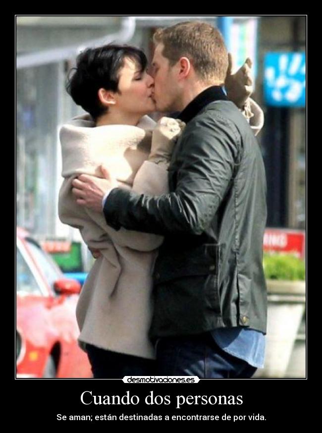 Cuando dos personas -