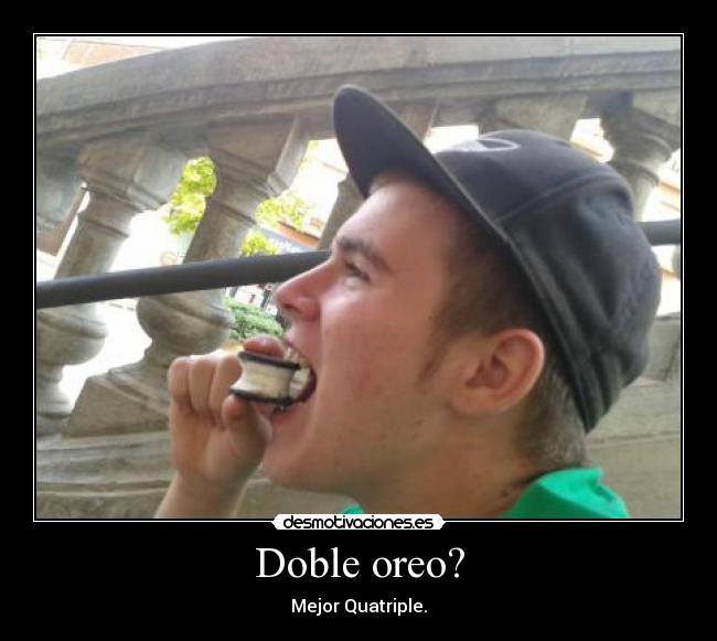 Doble oreo? - 