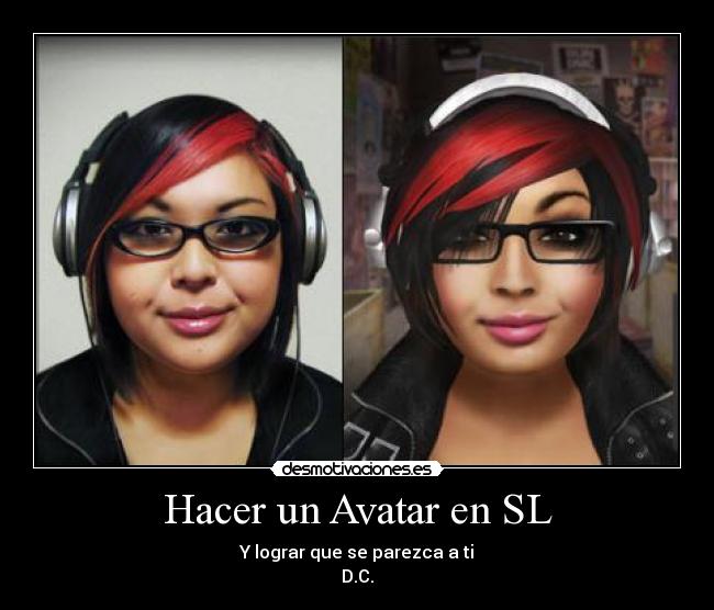 Hacer un Avatar en SL -
