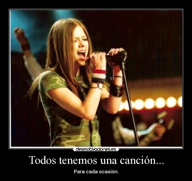 Todos tenemos una canción... -