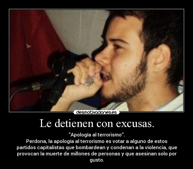 Le detienen con excusas. - 