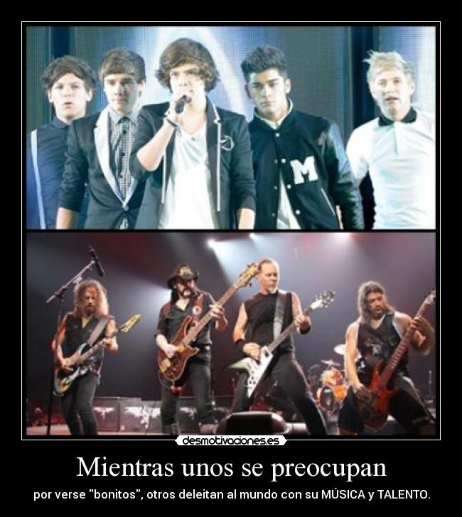 Mientras unos se preocupan - por verse bonitos, otros deleitan al mundo con su MÚSICA y TALENTO.