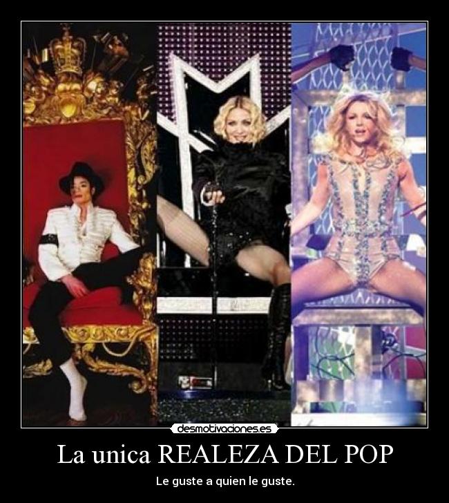 La unica REALEZA DEL POP - 