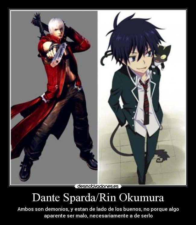 Dante Sparda/Rin Okumura -