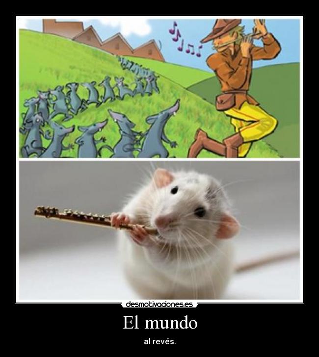 El mundo - al revés.