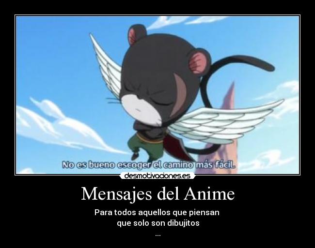 Mensajes del Anime - 