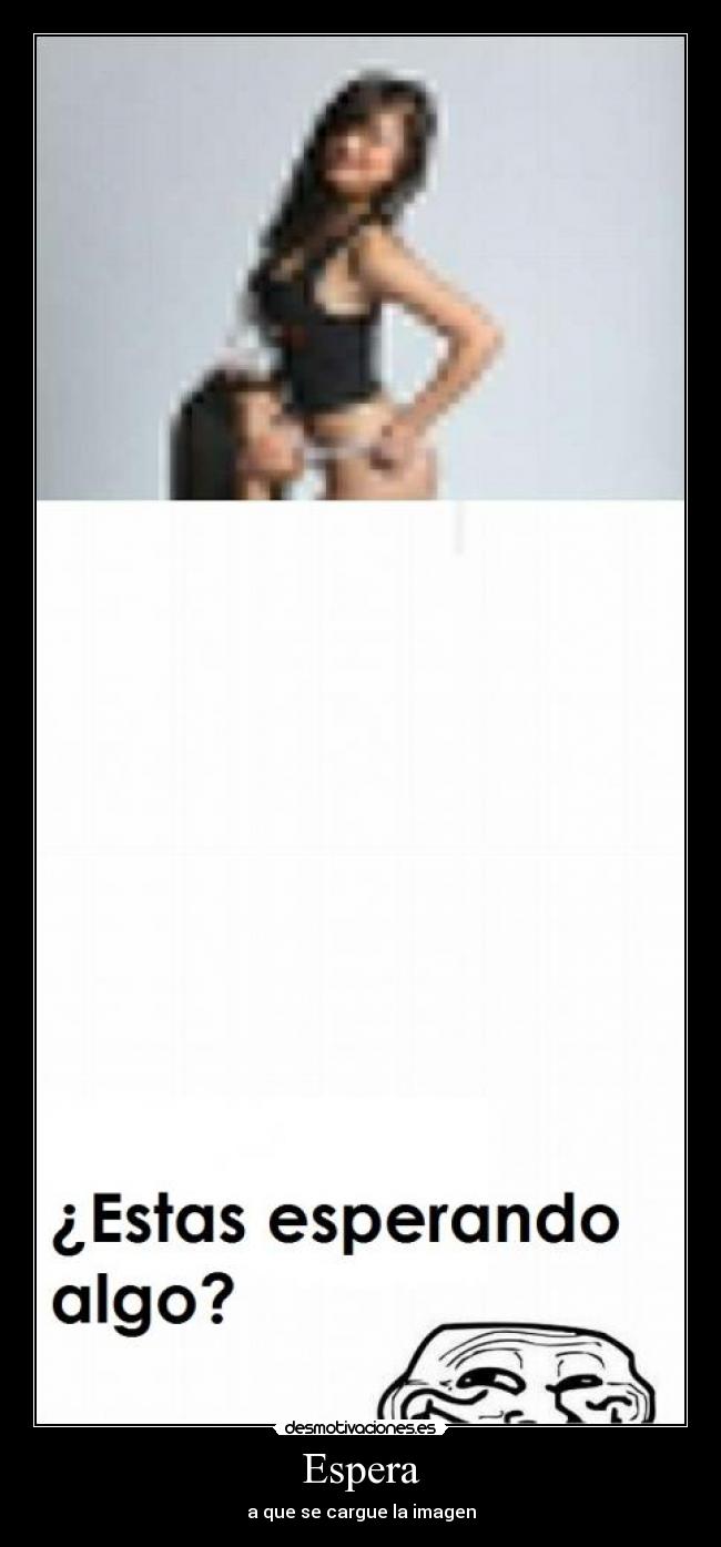 Espera - a que se cargue la imagen