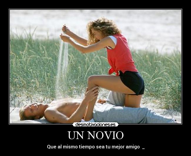 UN NOVIO -