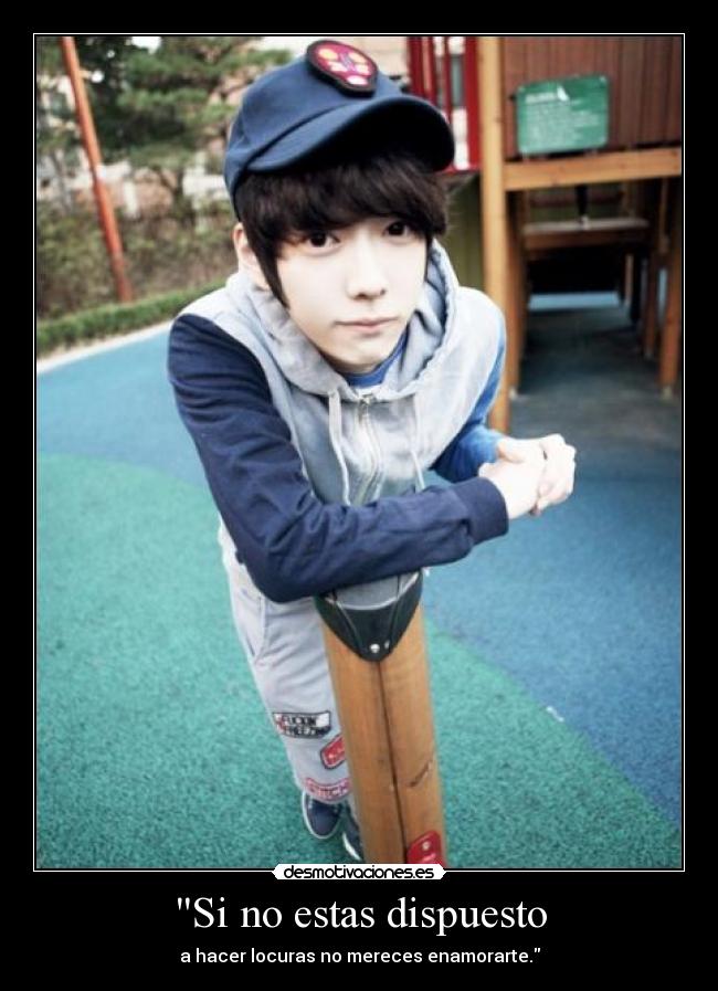 Si no estas dispuesto - 
