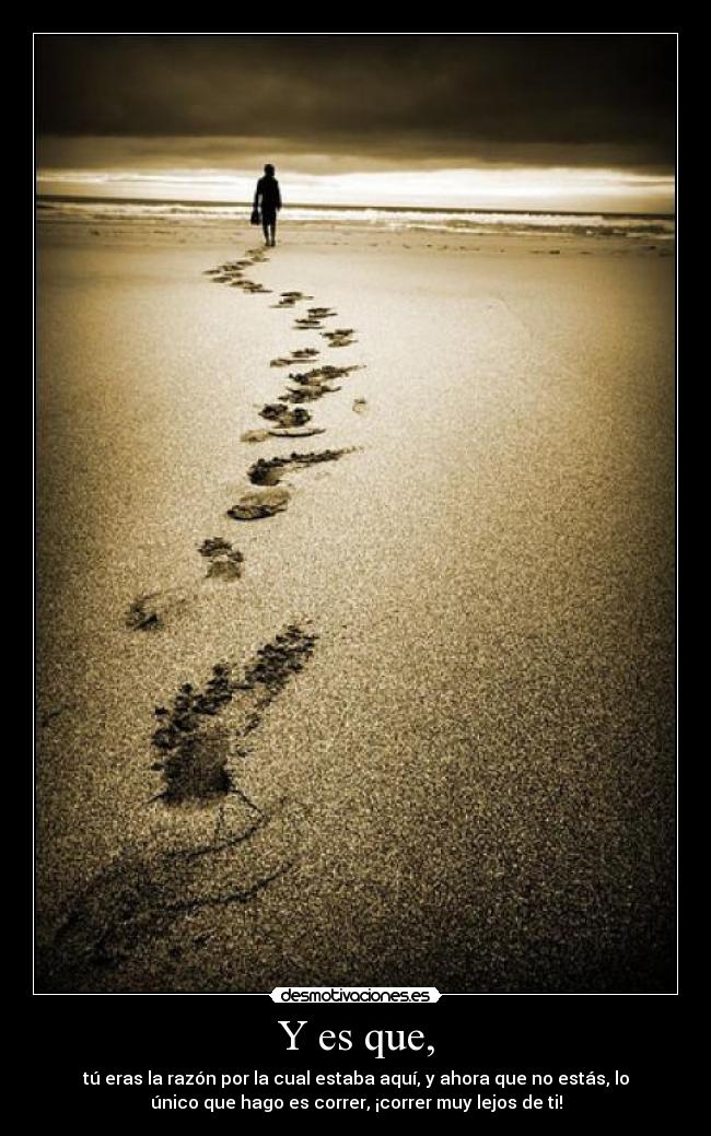 carteles correr running away pikakaki desmotivaciones