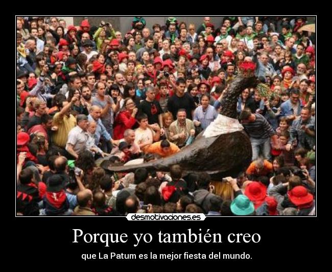 carteles patum berga desmotivaciones