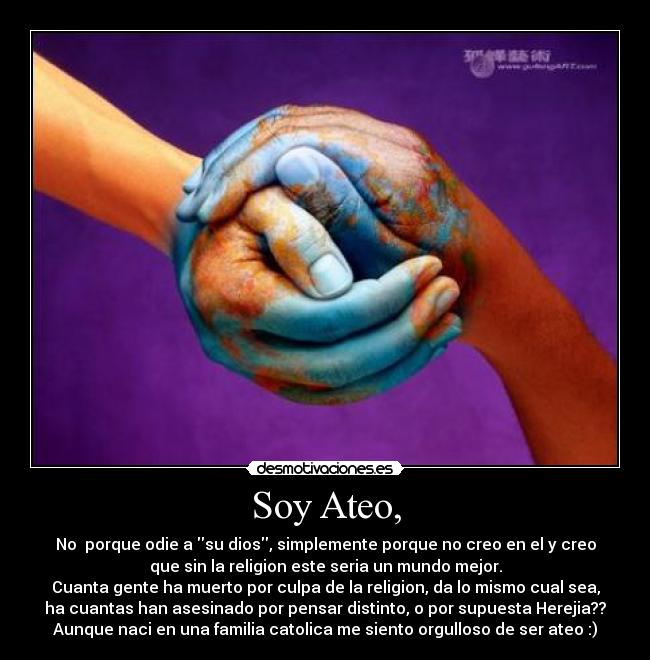 Soy Ateo, -