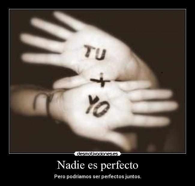 Nadie es perfecto - 