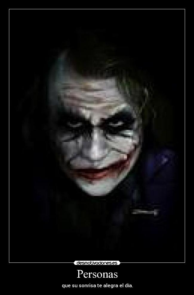 Personas - que su sonrisa te alegra el día.