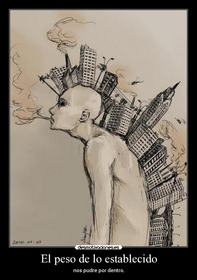 El peso de lo establecido - 