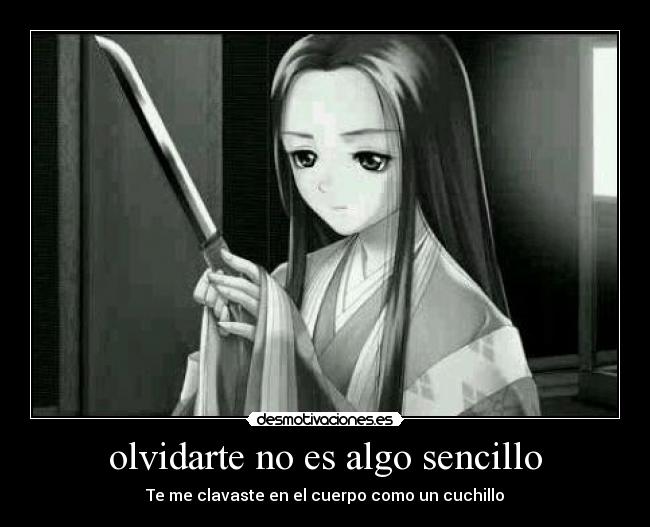 carteles anime olvidar desmotivaciones