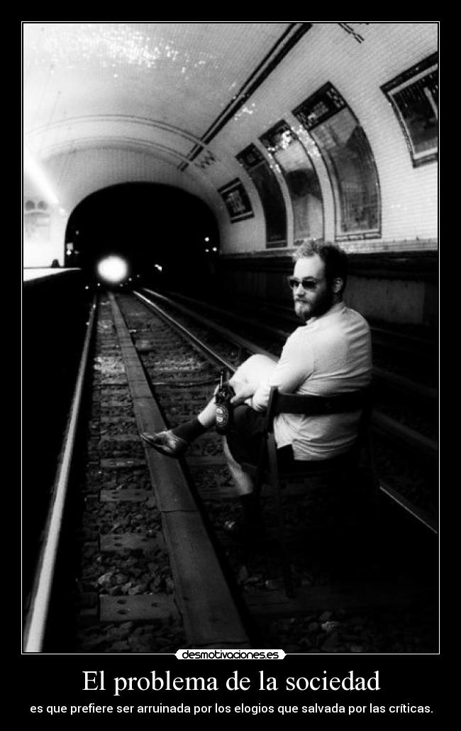 El problema de la sociedad -