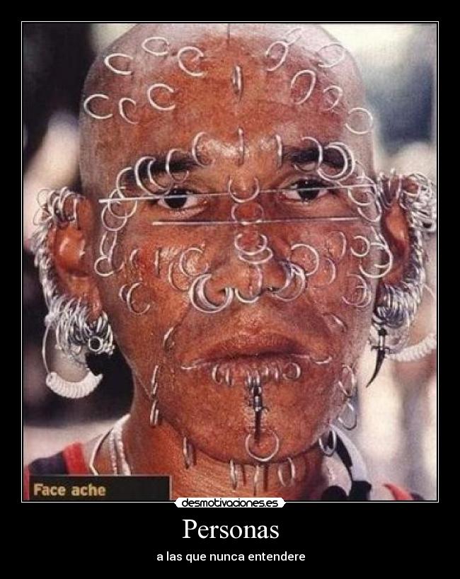 carteles piercing desmotivaciones