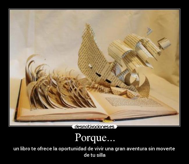 Porque... -