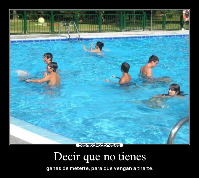 carteles piscina decir que tirarse lol desmotivaciones