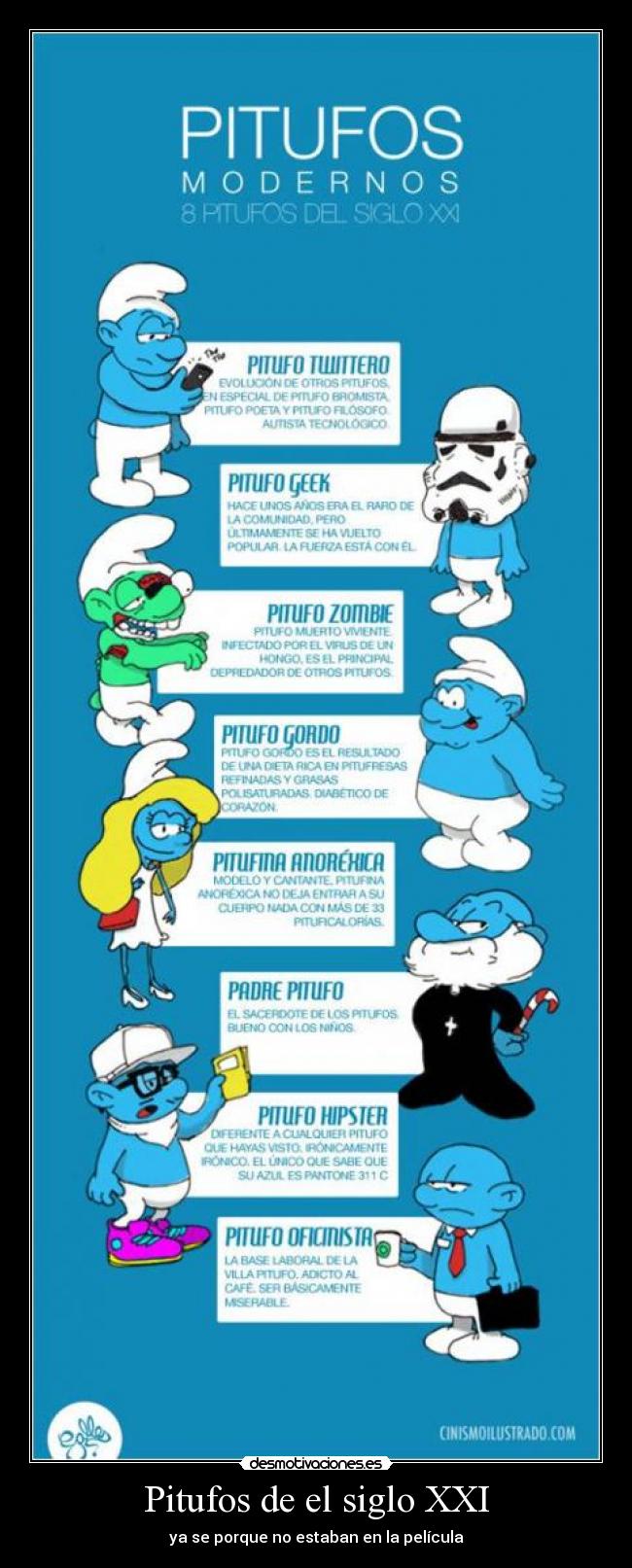 Pitufos de el siglo XXI -