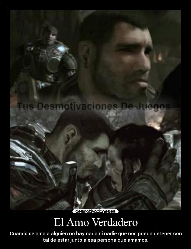 El Amo Verdadero - Cuando se ama a alguien no hay nada ni nadie que nos pueda detener con
tal de estar junto a esa persona que amamos.