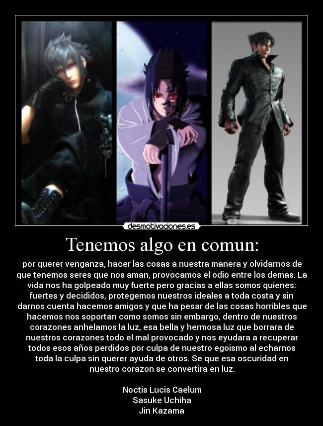 Tenemos algo en comun: -