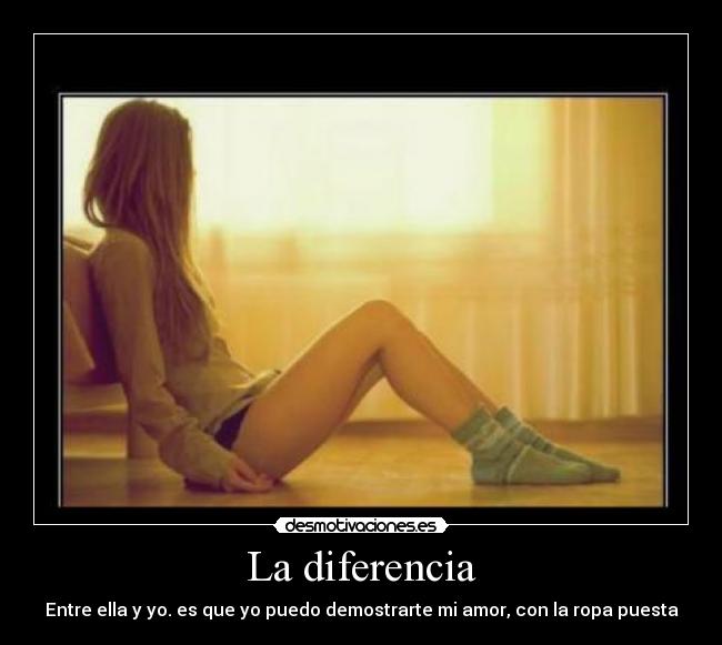 La diferencia -
