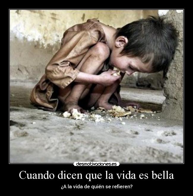 Cuando dicen que la vida es bella -