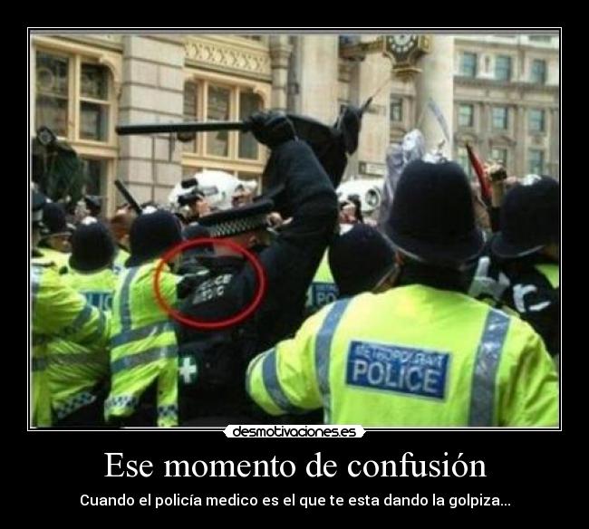 Ese momento de confusión - 