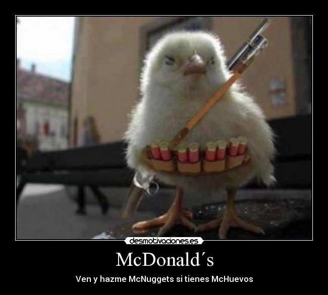 McDonald´s - Ven y hazme McNuggets si tienes McHuevos