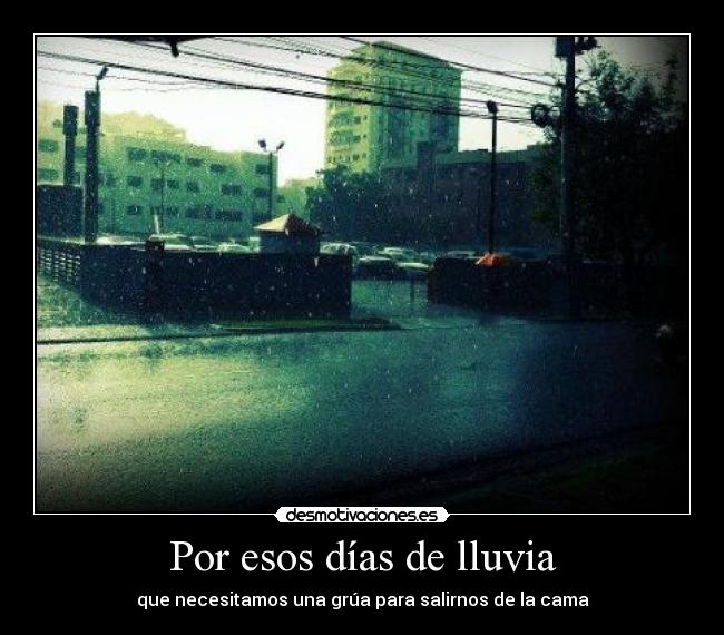 Por esos días de lluvia - 