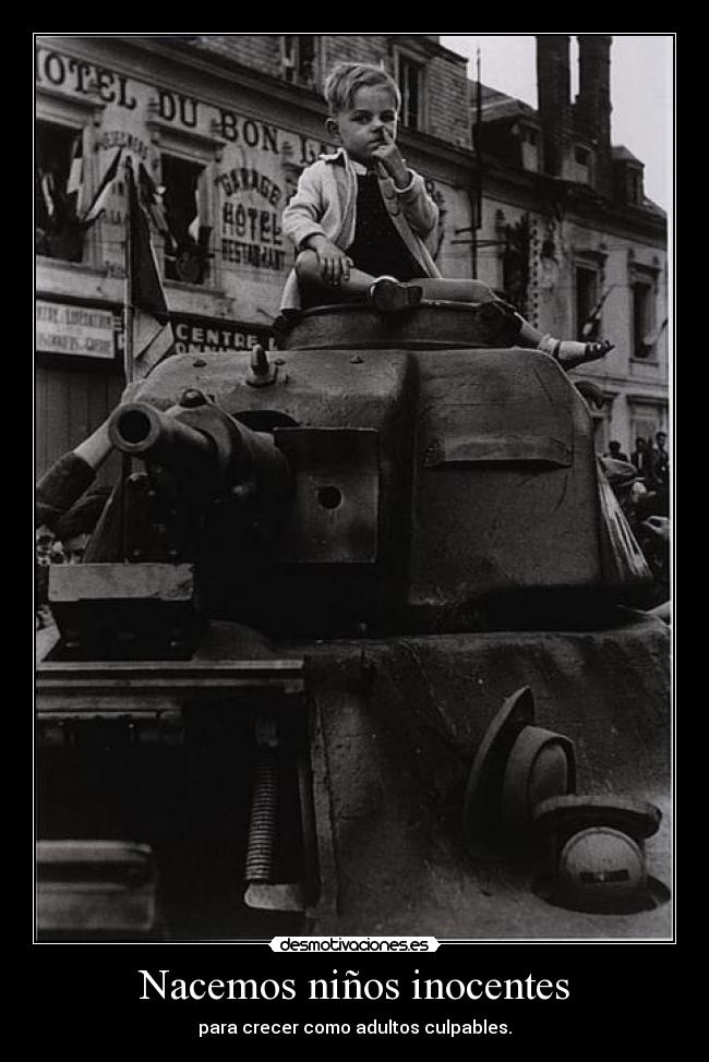 Nacemos niños inocentes -