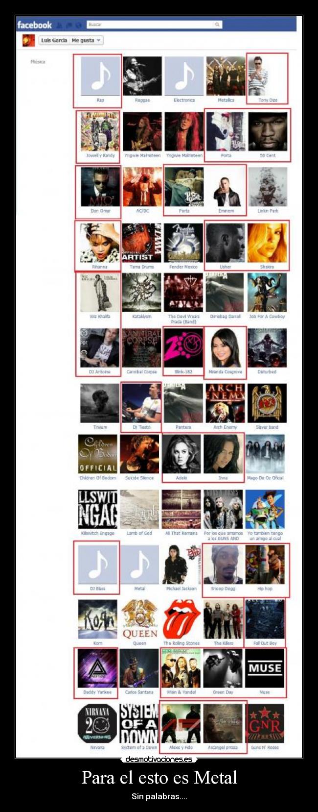 Para el esto es Metal - Sin palabras....
