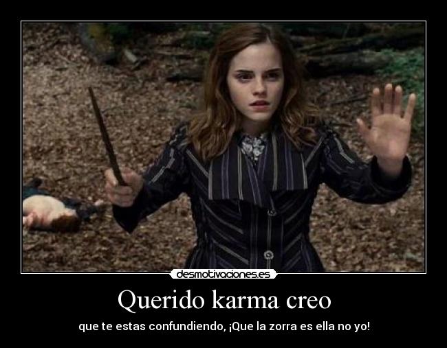 Querido karma creo - 