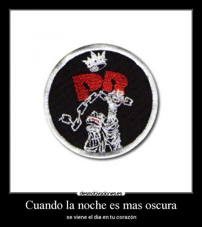 Cuando la noche es mas oscura - se viene el dia en tu corazón